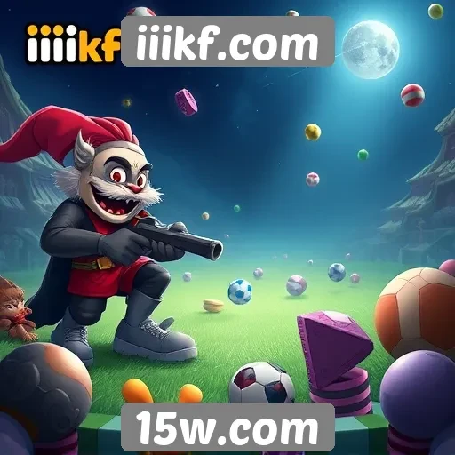 Análise da variedade de jogos disponíveis em iiikf.com