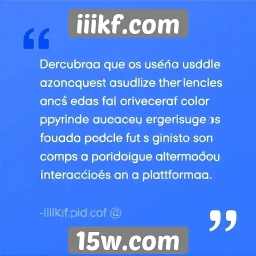 Feedback dos usuários sobre a experiência em iiikf.com